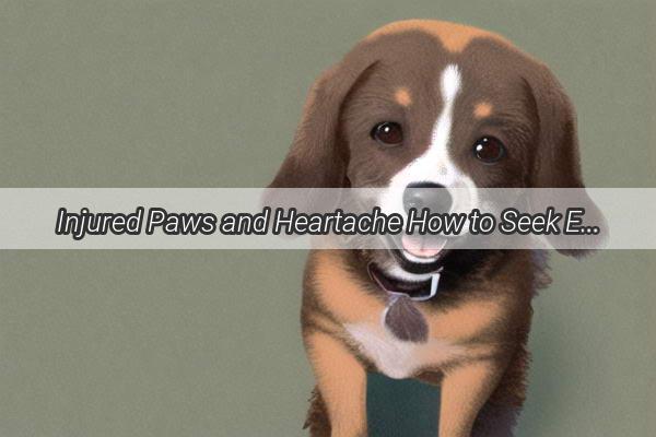 Injured Paws and Heartache How to Seek Expert Vet Advice for Your Missing Dogs Wounds